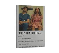 Mini affiche de la série TV Who Is Erin Carter, décoration murale sur toile pour salon, chambre à coucher, 60 x 90 cm, style cadre