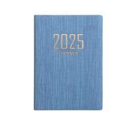 Mini agenda 2025 format A7 en anglais - Agenda portable - Petit emploi du temps - Carnet hebdomadaire quotidien K8T2