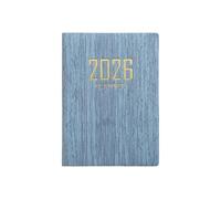 Mini agenda de poche 2026 A7 avec carnet de poche et planificateur, journal de voyage, planification quotidienne, hebdomadaire, mensuelle, pour l'école, le bureau, la maison, idée cadeau pour étudiant