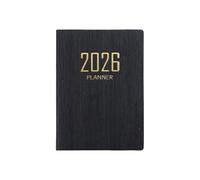 Mini agenda de poche 2026 A7 - Carnet de poche et planificateur - Avec journal de voyage - Planification quotidienne hebdomadaire mensuelle - Pour l'école, le bureau, la maison, les étudiants - Idée
