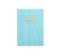 Mini agenda de poche 2026 A7 - Carnet de poche et planificateur - Avec journal de voyage - Planification quotidienne hebdomadaire mensuelle - Pour l'école, le bureau, la maison, les étudiants - Idée