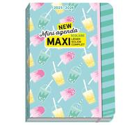 Mini agenda scolaire 2025-2026 - COUVERTURE BUBBLE TEA: Maxi léger, solide et complet