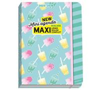 Mini agenda scolaire 2025-2026 - COUVERTURE BUBBLE TEA: Maxi léger, solide et complet