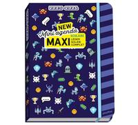 Mini agenda scolaire 2025-2026 - COUVERTURE PIXEL ART: Maxi léger, solide, et complet