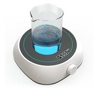 Mini agitateur magnétique de laboratoire LCD numérique grande capacité, force magnétique élevée et stabilité d'agitation, moteur sans balais 100-240 V,2LDigital