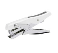 mini-agrafeuse, Agrafeuse manuelle for la maison, agrafeuse portative for le bureau, adaptée aux accessoires de, standard multifonctionnelle(White)