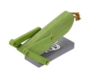 Mini Agrafeuse Animale en Bois et Métal, Style Créatif de Bureau | Décor de Table Original, Portable pour Cours et Voyages, Convient aux Feuilles et Cahiers