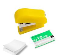 Mini agrafeuse de bureau - Outil de compact portable pour utilisation à l'école et au bureau | Ordinateur de poche léger avec agrafes, attache de documents pour notes de devoirs, 3.8x1.5x1.5cm