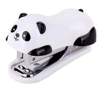 Mini Agrafeuse Dessin Animé Panda 1 Pièce, Fournitures Scolaires De Papeterie, Reliure À Clip Papier