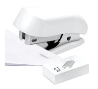 Mini agrafeuse - Outil de reliure de papier portable pour lieu de travail, fournitures de salle de classe avec capacité de 12 feuilles, agrafeuse compacte pour école, studio, voyage, maison, extérieur