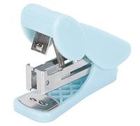 Mini Agrafeuse Petite Machine à Relier le Papier avec Extracteur de Clou Livre Portable Égouts pour Étudiants Employés de Bureau Plastique Acier Inoxydable 1 Pièce (121-bleu clair)