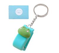 Mini agrafeuse portable en forme de dessin animé - Porte-clés - Porte-clés - Pour l'école, le bureau - H4H8 F