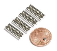 Mini aimant néodyme pour tableau magnétique, réfrigérateur, disque magnétique - Aimant - Tableau blanc rond plat 2 mm x 1 mm - N45 épaisseur (192)