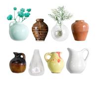 Mini aimants pour vase, en céramique, pour décoration d'intérieur, étanche, léger, pour casier de cuisine, réfrigérateur