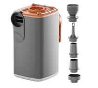 Mini Air Pump, USB Rechargeable Inflator, 5 Nozzles, Inflation Deflation