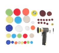 Mini Air Sander, 8mm Aluminum Pneumatic Small Orbital Sander High Speed Air Powered Polisher for Woodworking Auto Body Work