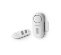Mini-alarme avec sa télécommande Small Doorguard Control sirène à 120 dB - - 100022