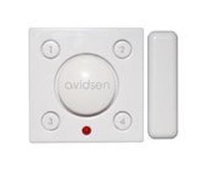 Mini alarme solaire à détection de vibration et ouverture Avidsen