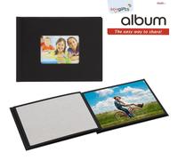 Mini album I GIFTS adhésif EASYALBUM - 12 pages noires - 12 photos 15x20cm - Couverture Noire 23x17cm + fenêtre