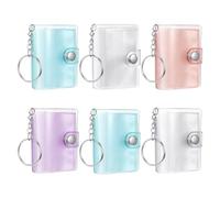 Mini album photo | Album de scrapbooking autocollant avec couverture en lin | Livre de souvenirs DIY avec fenêtre d'affichage, stylo et grattoir inclus