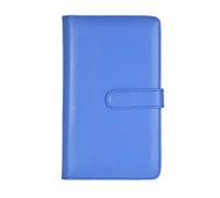 Mini album photo portable 108 poches en cuir synthétique avec fermeture magnétique pour Fujifilm Instax Mini 9 8 7s 70 25 50s 90 films en couleur pour carte de visite, carte de crédit