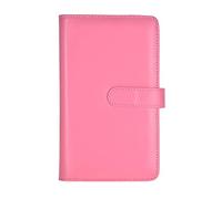 Mini album photo portable 108 poches en cuir synthétique avec fermeture magnétique pour Fujifilm Instax Mini 9 8 7s 70 25 50s 90 films en couleur pour carte de visite, carte de crédit