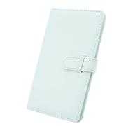 Mini Album Photo pour Film 3 Pouces, Album 108 Pochettes pour Fuji Film Instax Mini 12 11, Classeur Photo en Cuir PU avec Serrure (Menthe Verte)