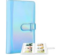 Mini Album Photo Pour Films De 5 X 7,6 Cm ¿ 96 Pochettes Kpop Pour Appareil Photo Instantané Instax Mini, Pour Photos Polaroid Hi-Print (Bleu Magique)[L96]