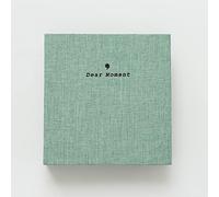 Mini albums photo à 100 pochettes pour porte-carte photo de 7,6 cm pour photos de film Fuji Instax Mini (vert clair)