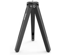 Mini Aluminum Tripod Compatible With Gopro Hero 10/9/8/7/6/5/4/3+/3,Selfie Stick,Dji Osmo Action,Phone,Logitech Webcam With 1/4"" Thread