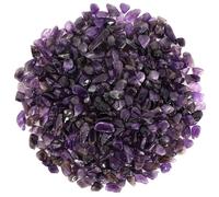 Mini Améthyste pierres polies de cristal, Améthyste naturel de 500 g, Petite Passée Chips écrasé Pierre Guérison Reiki Cristal Bijoux Décoration de la Maison