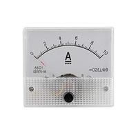 Mini-ampèremètre analogique Actuel, Professionnel 2.5 Précision Tension Voltmètre analogique Panneau Ampèremètre Voltmètre Actuel du CC 85 Analogue Current (DC 0-10A)