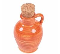 Mini Amphore Huilier 95 ml en céramique bouchon en liège, Masseria