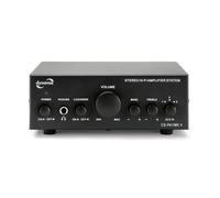 Mini-ampli HiFi - Dynavox - CS-PA1 MK II - Réglage Basses/aigües - Sortie Casque Jack 6,3 mm - Noir
