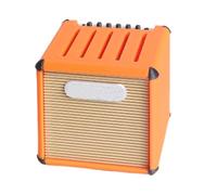 Mini amplificateur de guitare - Boîte de rangement pour pics de guitare, grande capacité, impression 3D, pour instruments de musique, basses, anniversaire, Noël, idée de cadeau, musicien, mari, Orange
