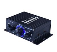 Mini amplificateur de puissance 20 W + 20 W RMS pour une qualité sonore améliorée pour home cinéma et karaoké