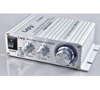 Mini amplificateur de puissance LP 2020A numérique classe D argenté de haute qualité + alimentation standard US 12V5A