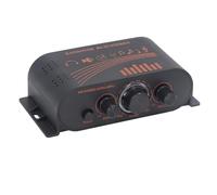 Mini Amplificateur HiFi 2 Canaux 40W Stéréo Bluetooth 5.0 USB SD FM AUX | Son Puissant Faible Distorsion pour TV, Smartphone, PC, Voiture, Châssis Aluminium, Double Entrée Indépendante