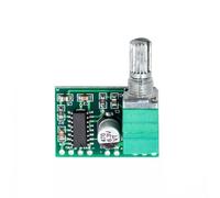 Mini amplificateur numérique 5V, sorties 3W + 3W, qualité sonore haute fidélité, avec potentiomètre de commutation, peut être alimenté par USB