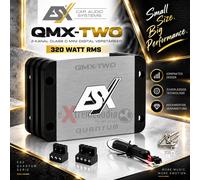 ESX QMX-Two Mini amplificateur numérique 2 canaux avec 320 W RMS | Série Quantum