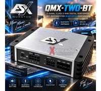 Mini amplificateur numérique ESX QMX-TWO-BT 2 canaux avec...