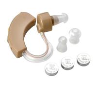 Mini Amplificateur Sonore, 2 Amplis Nomades Discrets, Réglage Facile, Écouteur Confort + Accessoires, Malentendants