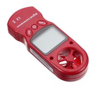 Mini Anémomètre Numérique Portable à Main avec Écran LCD | Mesure du Vent Rapide, Lecture Faible Luminosité, Plastique Antidérapant, pour Ventilateurs et Atelier
