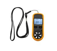 Mini anémomètre numérique portable, écran LCD, plage de mesure : -10 °C à 45 °C, vitesse de balayage : 30 m/s