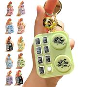 Mini Animal DJ Keychain, DJ Accessories Music Keychain, Mini DJ Table Keychain, Music Mini Disc Player Keychain, DJ Gifts That Can Produce Sound for Women Men Music Lover (#8)