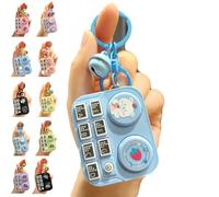 Mini Animal DJ Keychain, DJ Accessories Music Keychain, Mini DJ Table Keychain, Music Mini Disc Player Keychain, DJ Gifts That Can Produce Sound for Women Men Music Lover (#4)