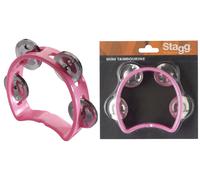 Mini Anneau À Clips Avec 4 Clips, Rose