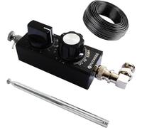 Mini Ant, 20 W, Qrp, Antenne À Ondes Courtes, Antenne Hf, 5 Mhz-55 Mh, Full Band Fm, Pour L'Aviation, L'Aviation, Les Uv, Réception Radio Stéréo[X1023]