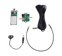 Mini antenne fouet HF VHF - Technologie active à ondes courtes - Large couverture de fréquence 9 V-15 V - Fonctionnement facile - Compact - Portable - Réception optimisée pour tubes minerais radios