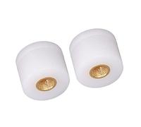 Mini Antenne Wifi, 2 Pièces Mini Antenne Wifi Module sans Fil Antenne Pouce 2.4G 3DBI Bâton de Colle Court étanche Extérieur à Gain élevé, Antennes Réseau (WHITE)